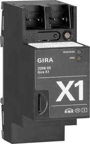 Gira X1 209600 KNX Server Сервер визуализации для мобильных оконечных устройств и логический модуль, цвет: REG
