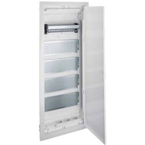 Щит слаботочный Volta Hager / скрытой установки / 4 монтажные панели / дверь - сталь / VU60NW